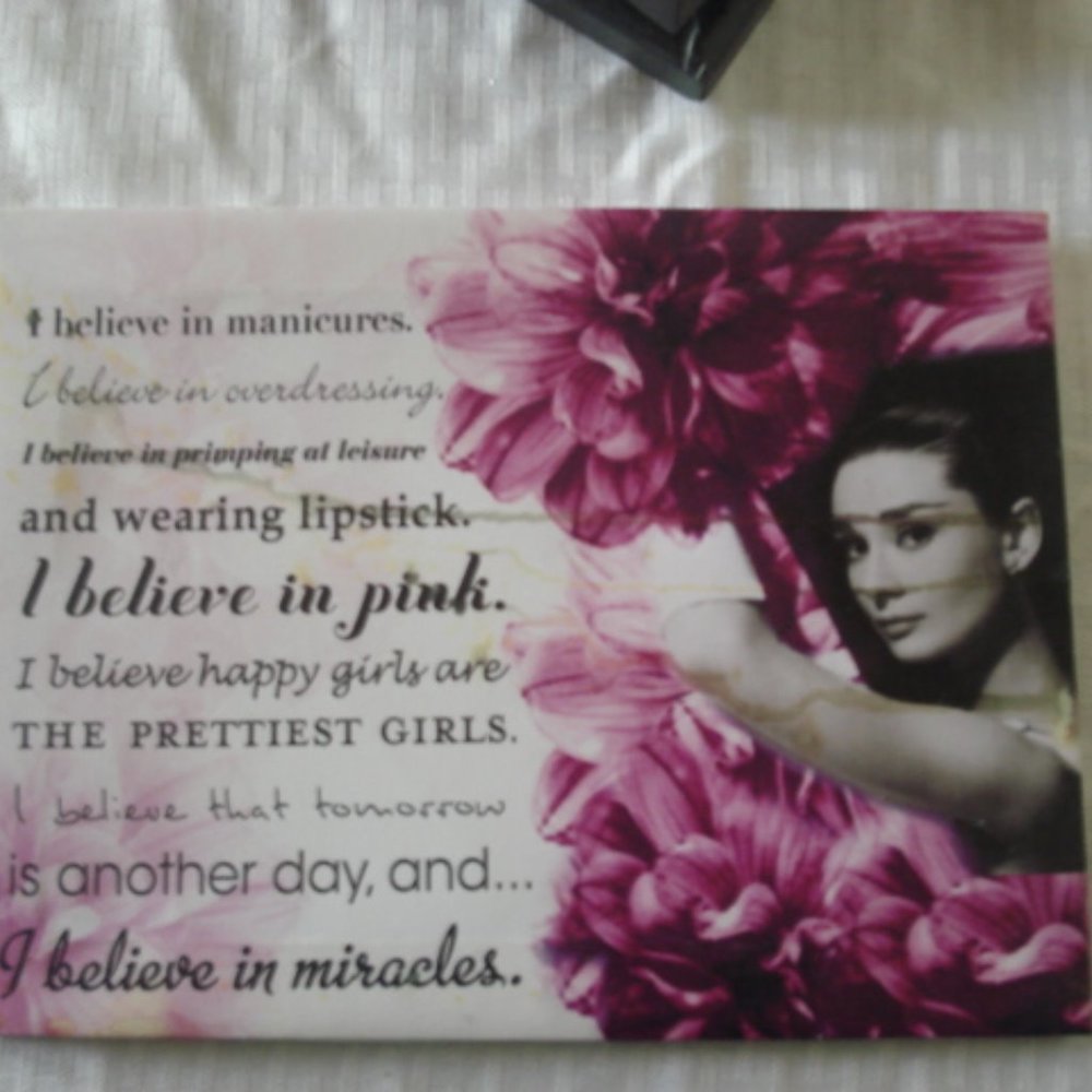 "I believe in" Canvas 10 x 7 1/2